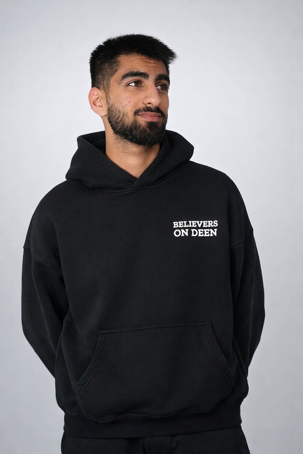 United Ummah Hoodie — Black